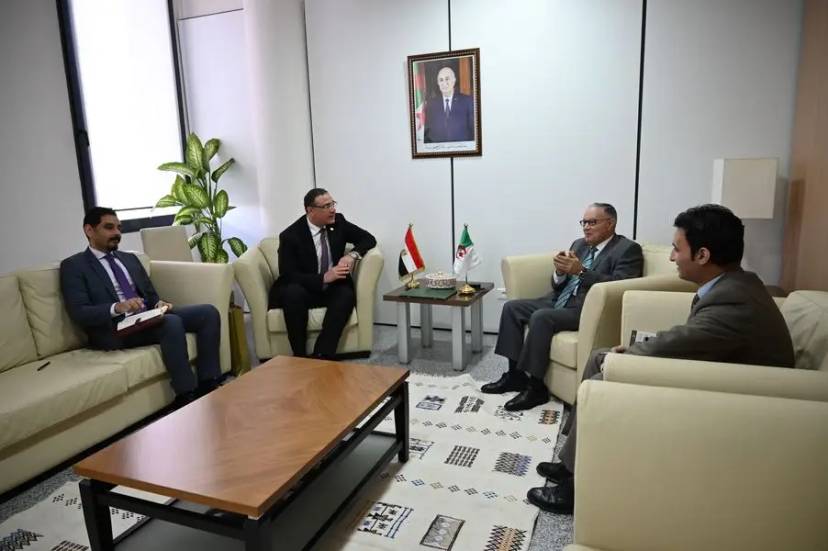 السيد بلاني يستقبل سفير جمهورية مصر العربية بالجزائر